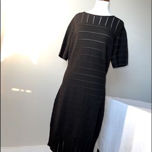 New St. John Little Black Dress LBD 12 - 14